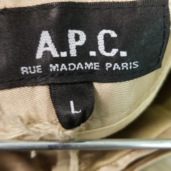 A.P.C. Khaki Mini Skirt size 8 - Picture 3 of 5